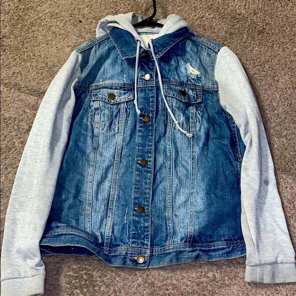 Life In Progress Jean-Jacket Hoodie